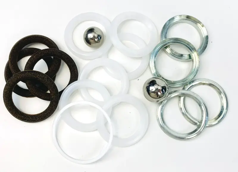 Aftermarket GRACO® 220396 Pump Repair Kit for Fluid Section, Conversion Kit with Leather & Polyethylene Packings (Non-OEM)
