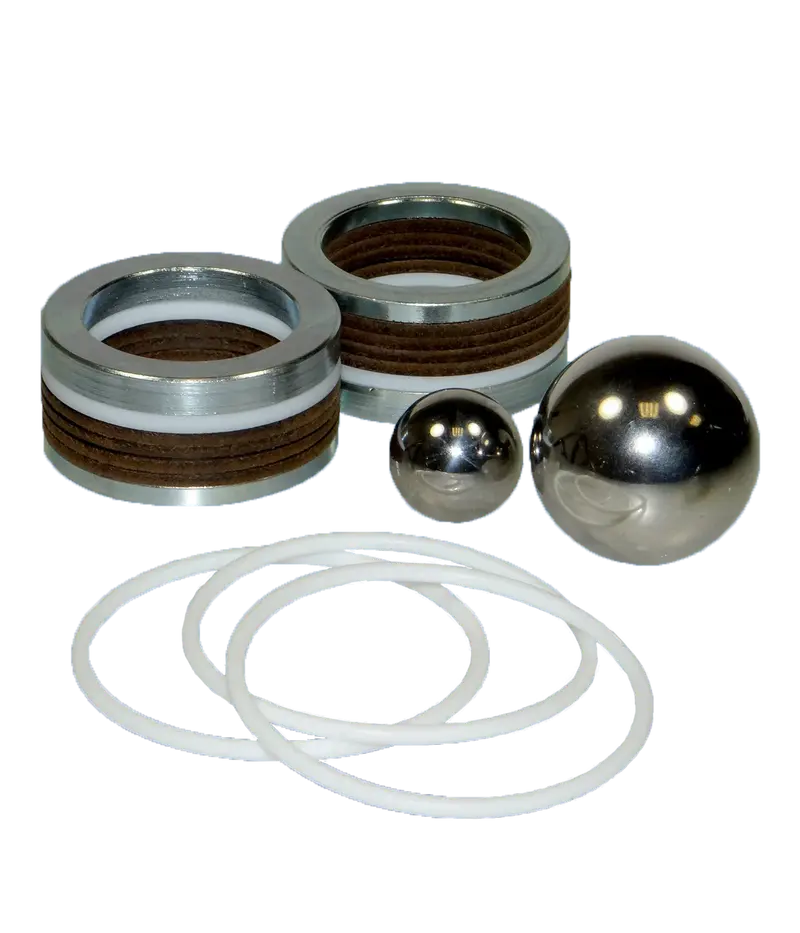 Aftermarket GRACO® 237239 Pump Repair Kit with Leather & Teflon Packings, carbon steel glands (Non-OEM)