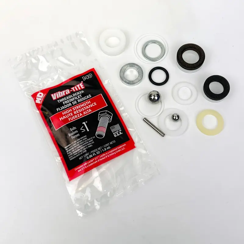Aftermarket GRACO® 243091 Pump Repair Kit with leather & polyethylene packings (Non-OEM)