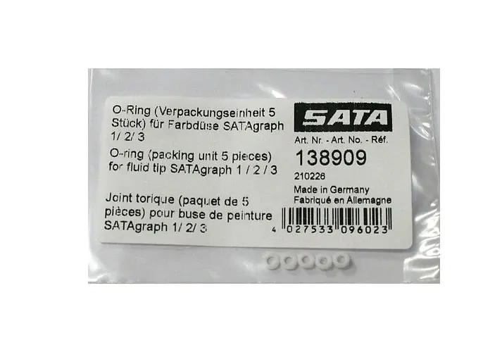SATAgraph O-Ring Kit For Paint Nozzle