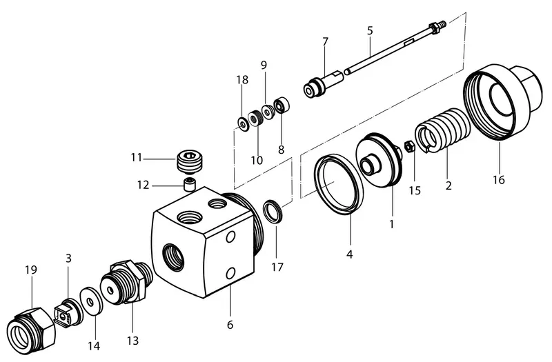Wagner 335707 Spring Washer Set; GA 250/400AL